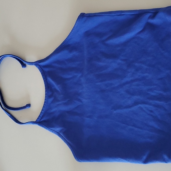 Brandy Melville halter crop, royal blue, OS - Picture 5 of 5